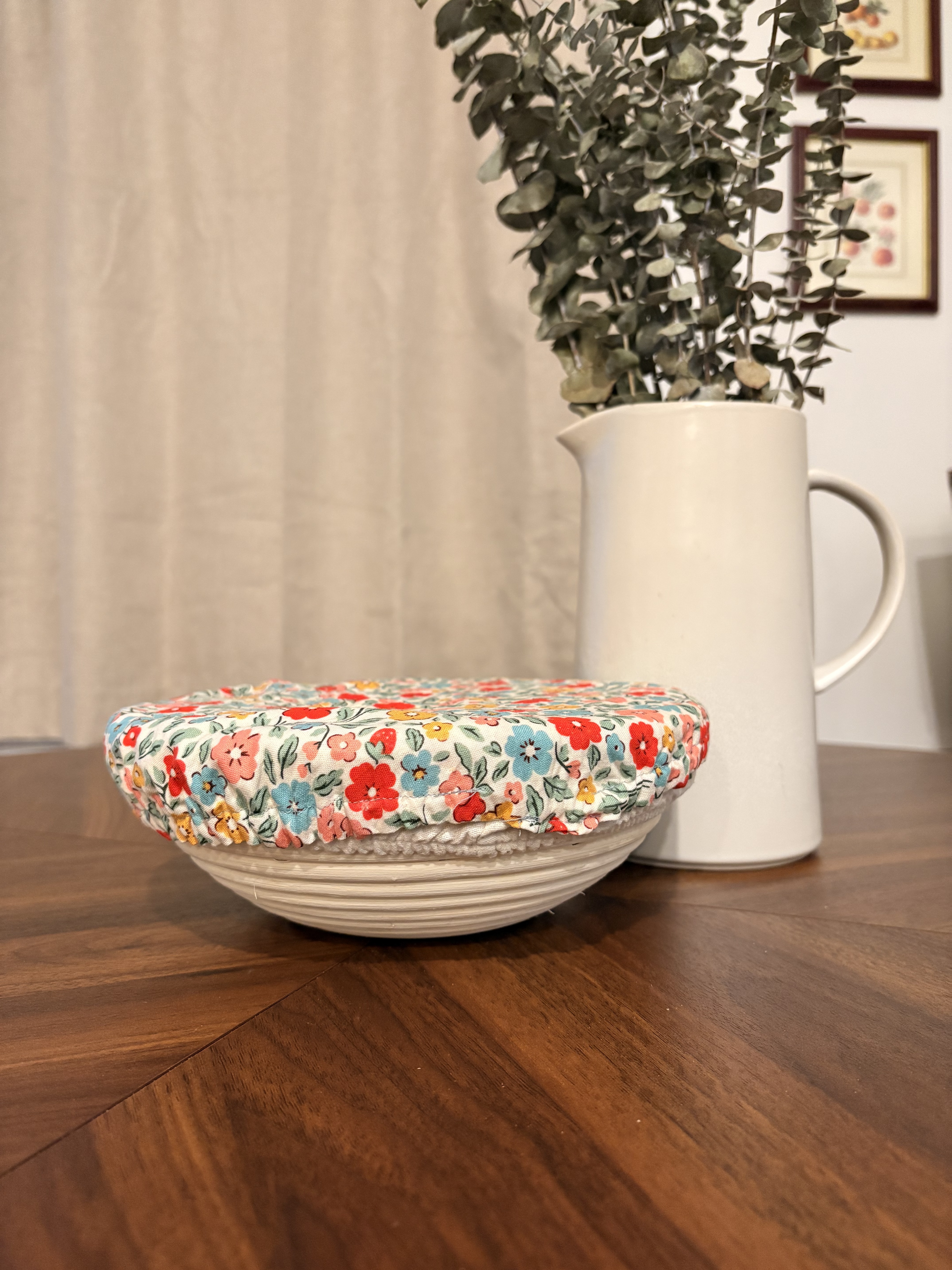 Medium cotton bowl cover