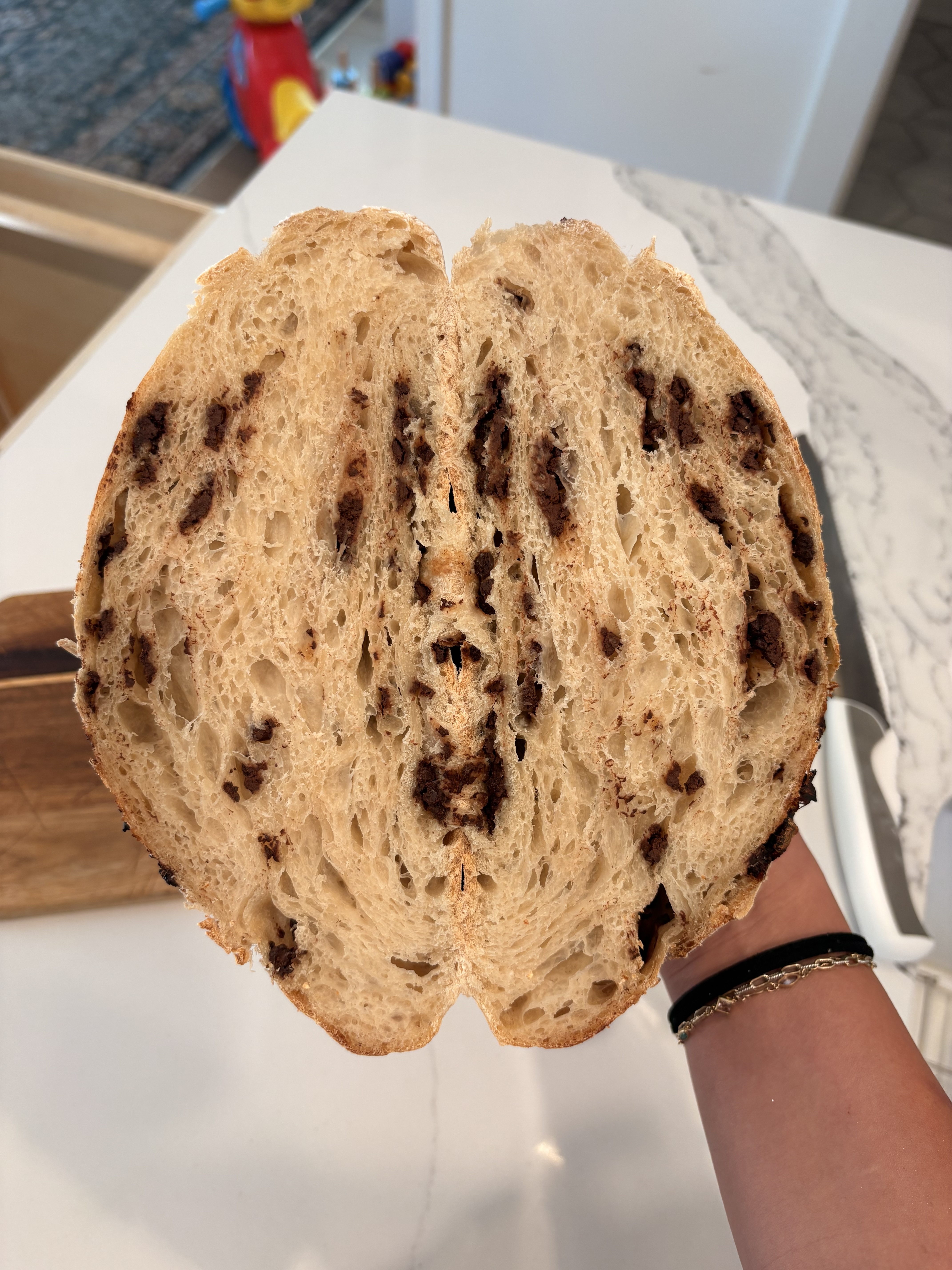 Chocolate chip sourdough