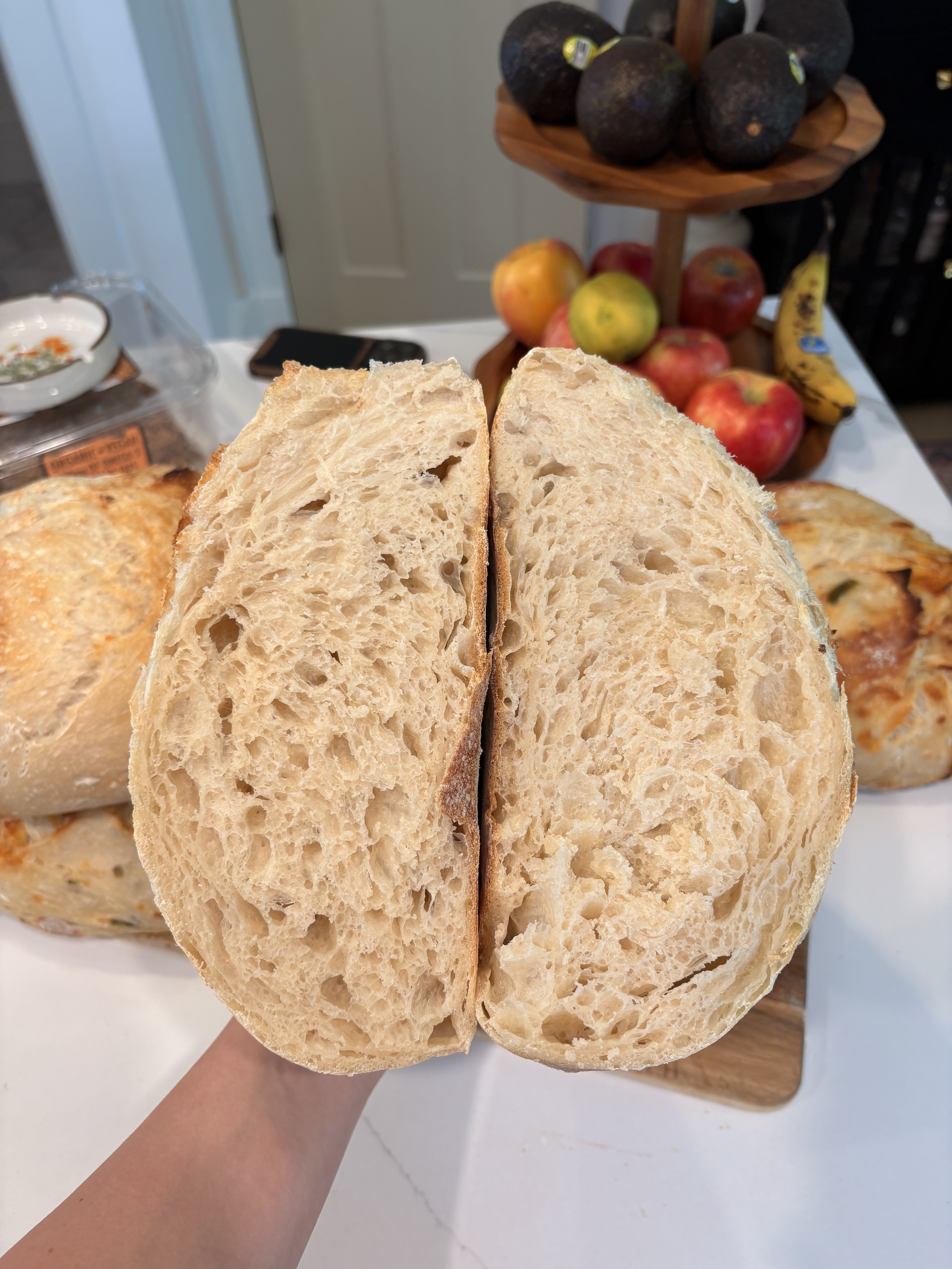 Plain sourdough loaf