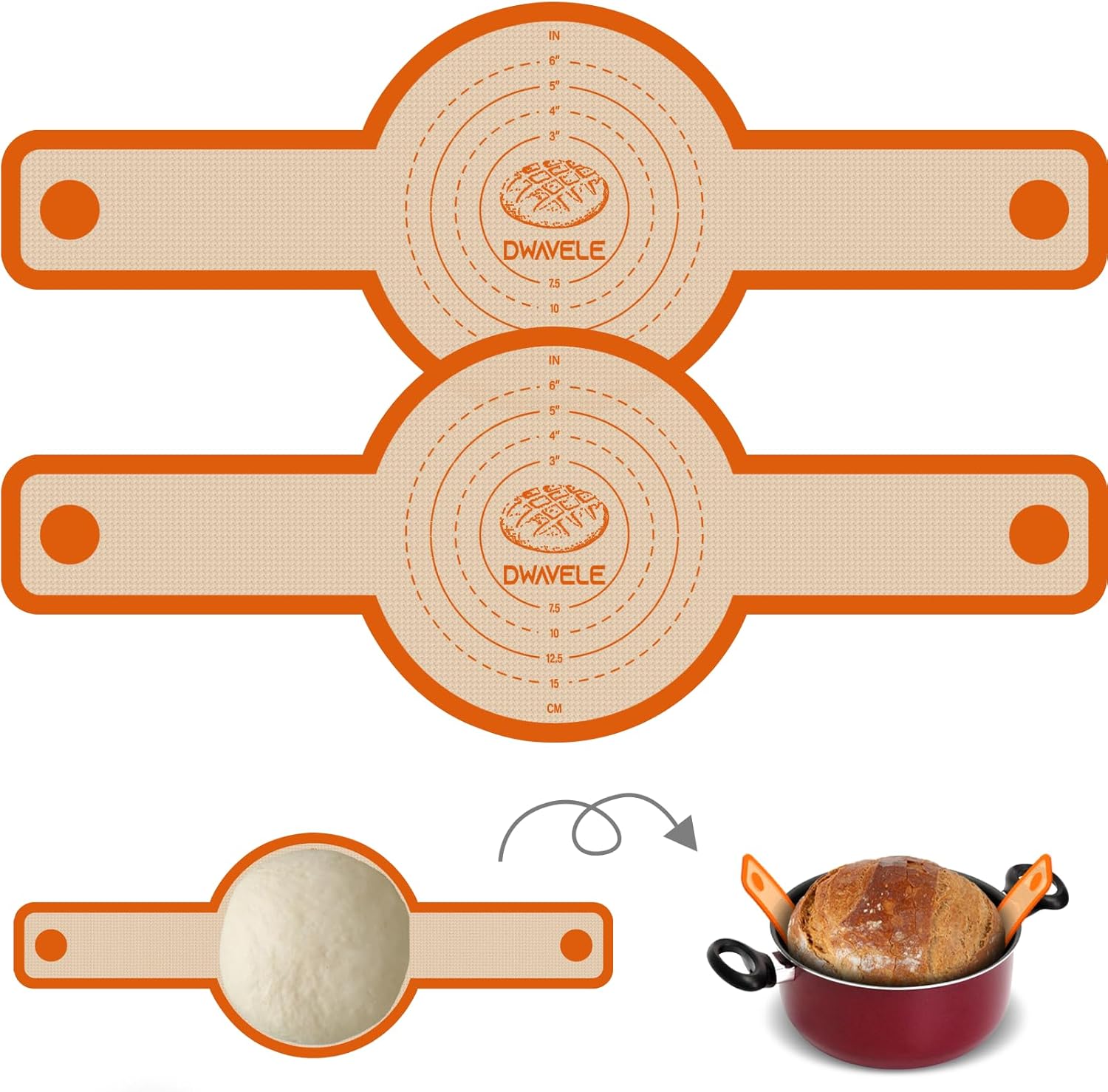Silicone bread sling